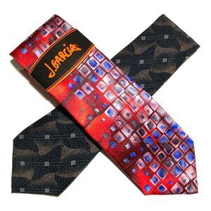 2 - 100% Silk Ties: J. Garcia (NWT) and Bugati